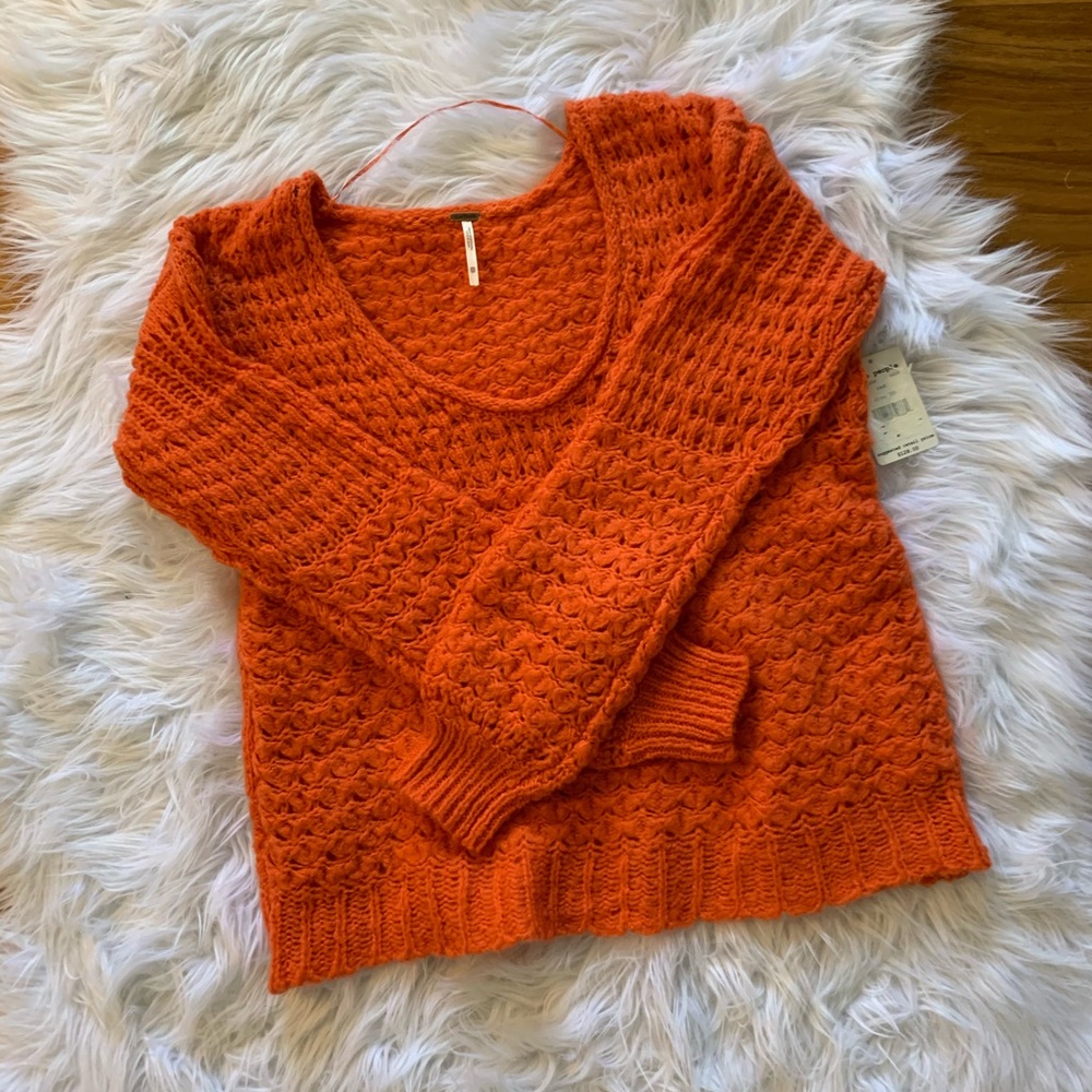 Free People Crashing Waves Pullover sweater